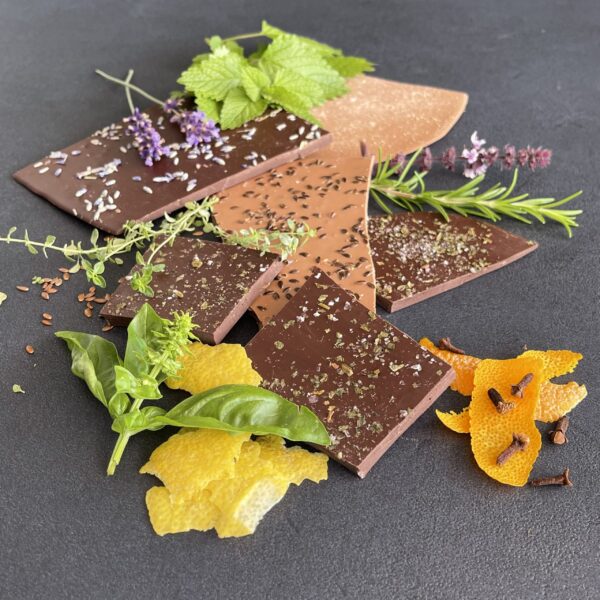 Kräuterschokolade